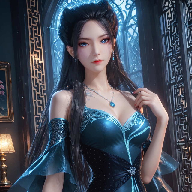 焰灵姬-蓝衣