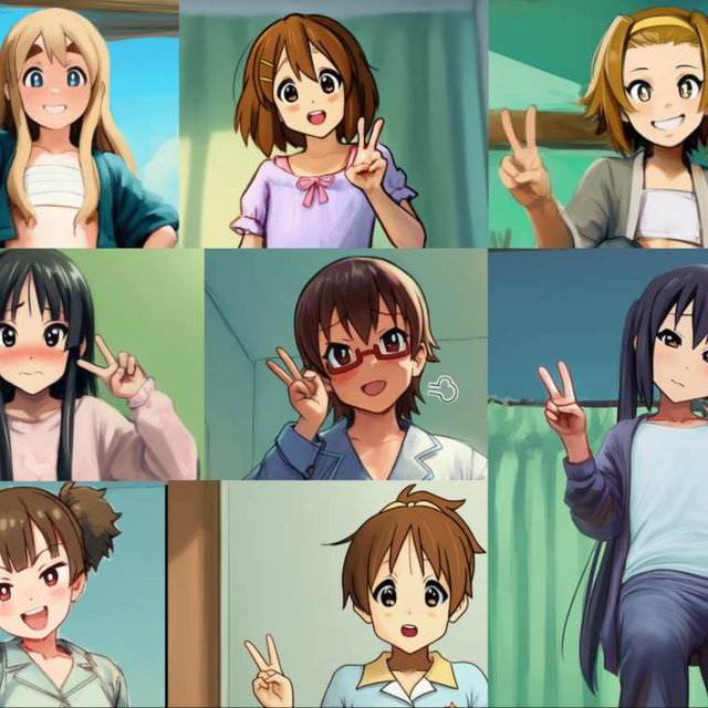 K-ON! - AI Picture Set 1