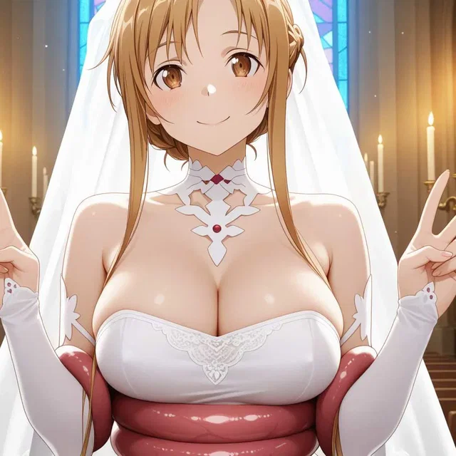 Tentacle-Yuuki Asuna（10pics）