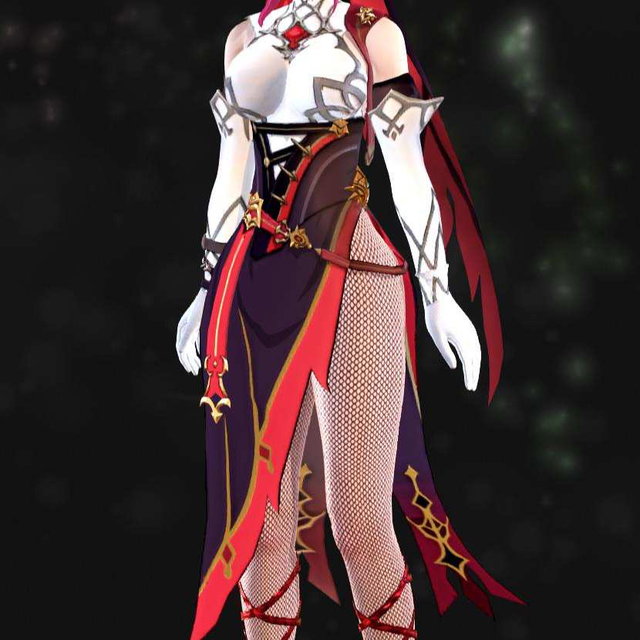 《Genshin》罗莎莉亚  装