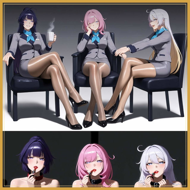 Raiden x Elysia x Kiana / 芽衣x爱莉x琪亚娜 / QOS RITUAL / 127P