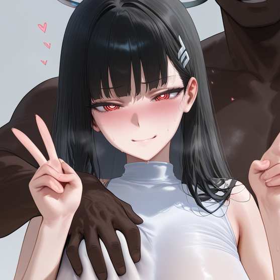 Rio x Noa - Blacked in White Bodystocking (92p)
