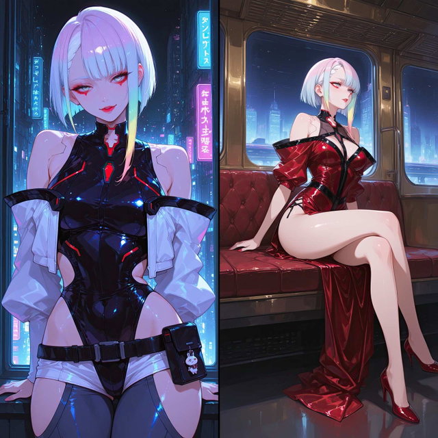 Lucy (Cyberpunk: Edgerunners) - Queen of Night City