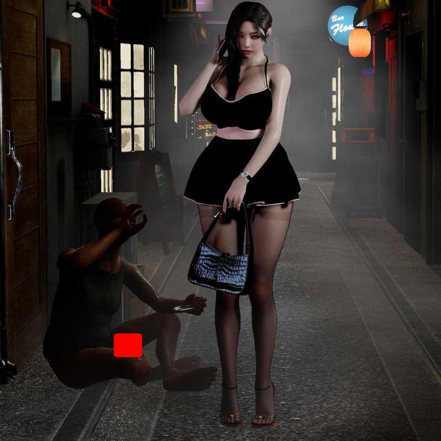 [视频][VAM]S008 我的jiao妻白颖儿 第三章 主人的任务（真人中配)