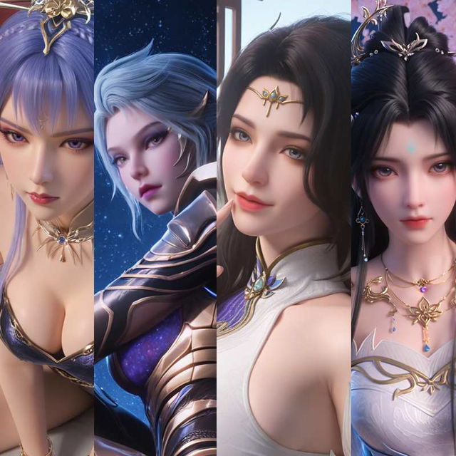 布洛琳/清漪/天穹/玄衣26个视频+部分图片