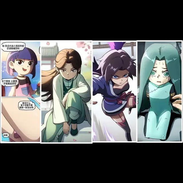 刺客伍六七-四角色 -【140张+7P短篇】