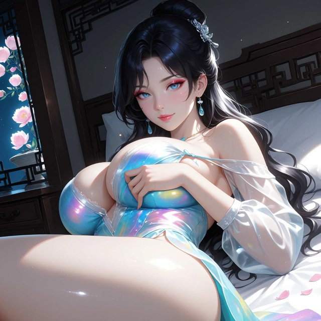 风月佳人 - 赛博古风娘【4K】【160P】