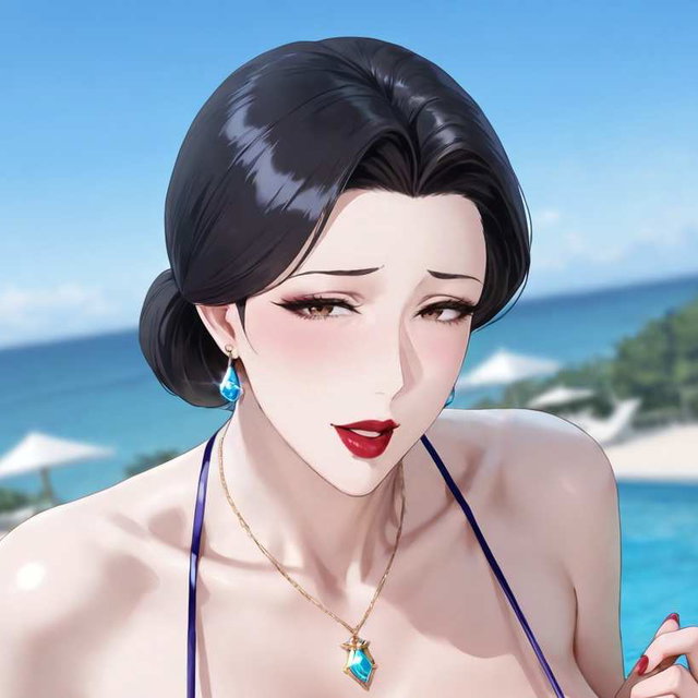 高柳妈妈 比基尼