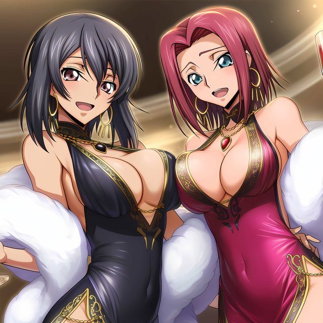 Cheongsam (Kallen x Ayano)