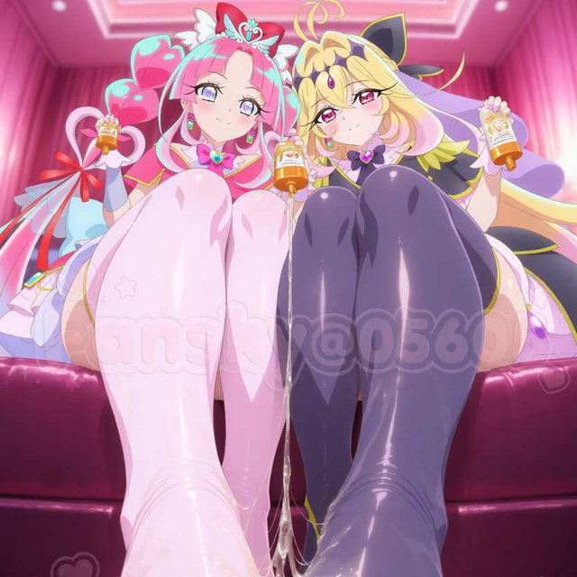 💗🤍キュアミスティック/キュアアルカナ・シャドウ🖤💜