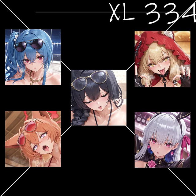 Supplementary XL331~334: Contains:4019 images/補正XL331~334：4019枚の画像を含む