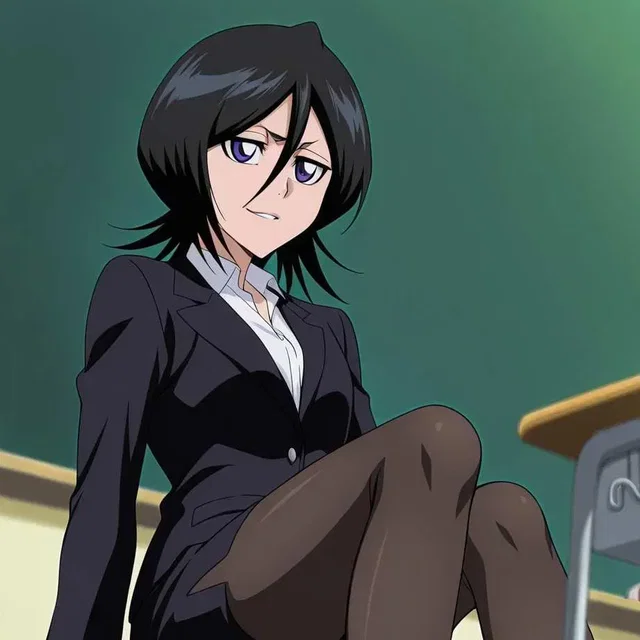 朽木ルキア教師x黒崎一護/ Kuchiki Rukia