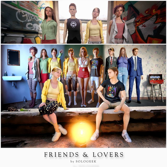 Friends & Lovers Artbook