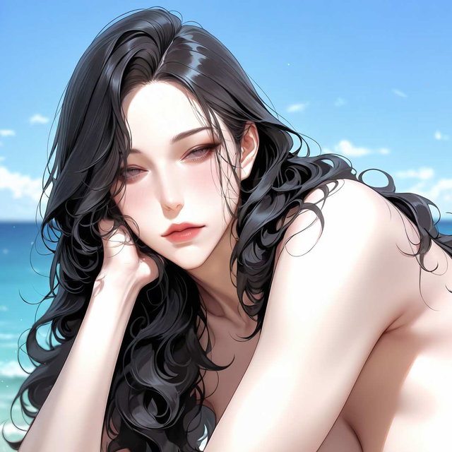 性感沙滩
