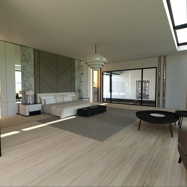 3D Model STL Files: Environment Map: Luxury Interior Room