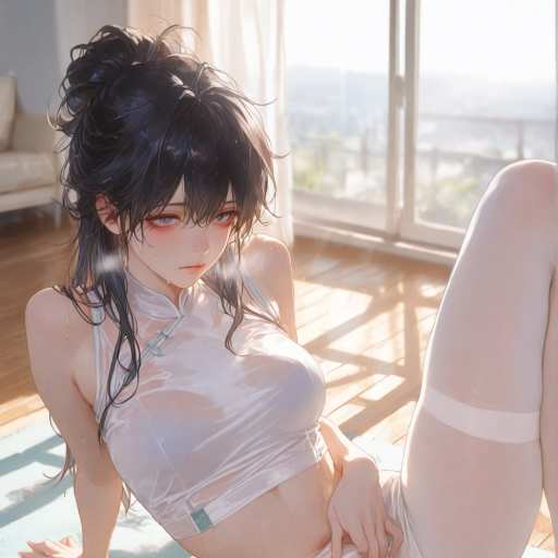高冷舞蹈教师竟然骨子里是个浪荡的骚货，被维修工人NS暴干到失去意识