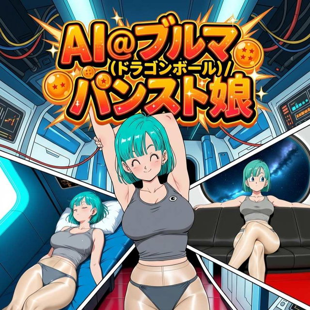 AI@ブルマ(ドラゴンボール)/パンスト娘【AI@Bulma(DragonBall)/Pantyhose Girl】