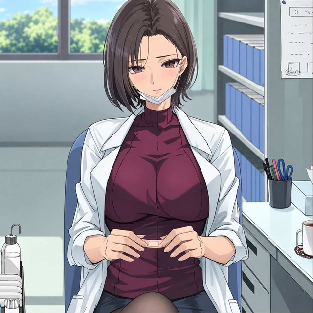 在男科工作的美母117