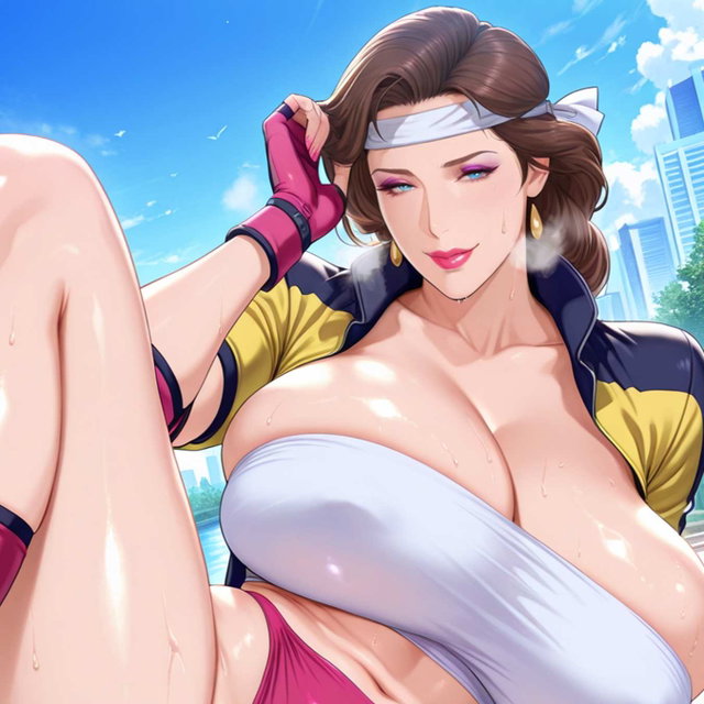 零组特攻队 健美熟女旋转
