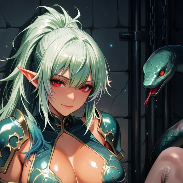艾奇多娜Echidna与她的蛇Play 300P