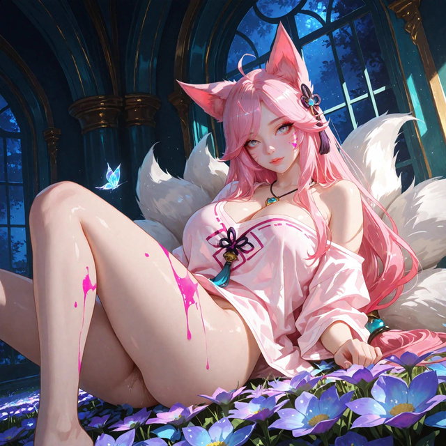 阿狸 - 九尾妖狐【4K】【150P】