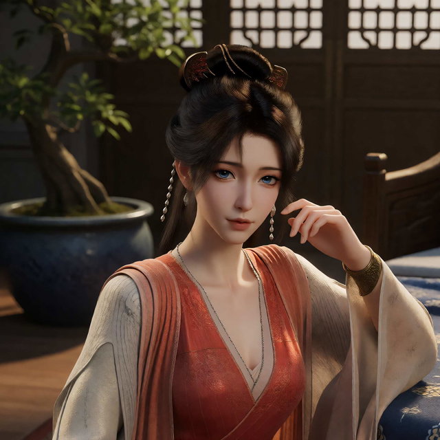 红衣慕沛灵