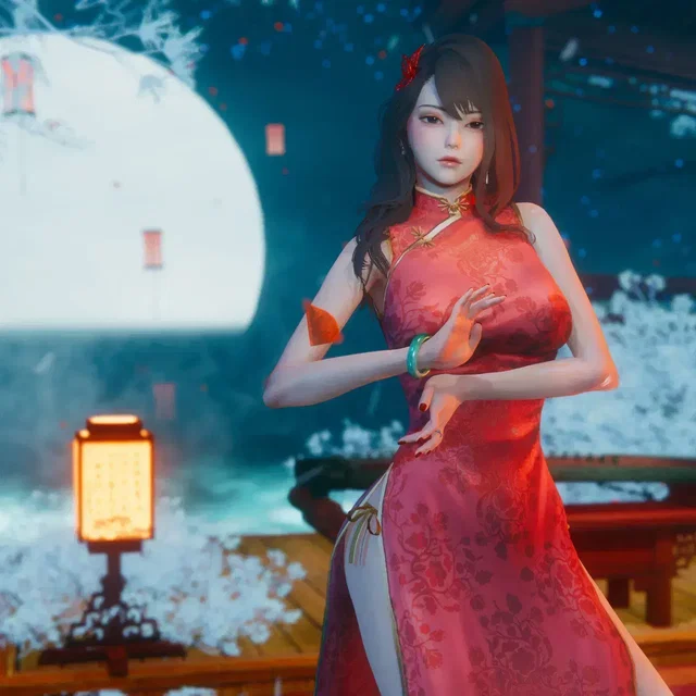 【MMD】牵丝戏 -真绮（旗袍）