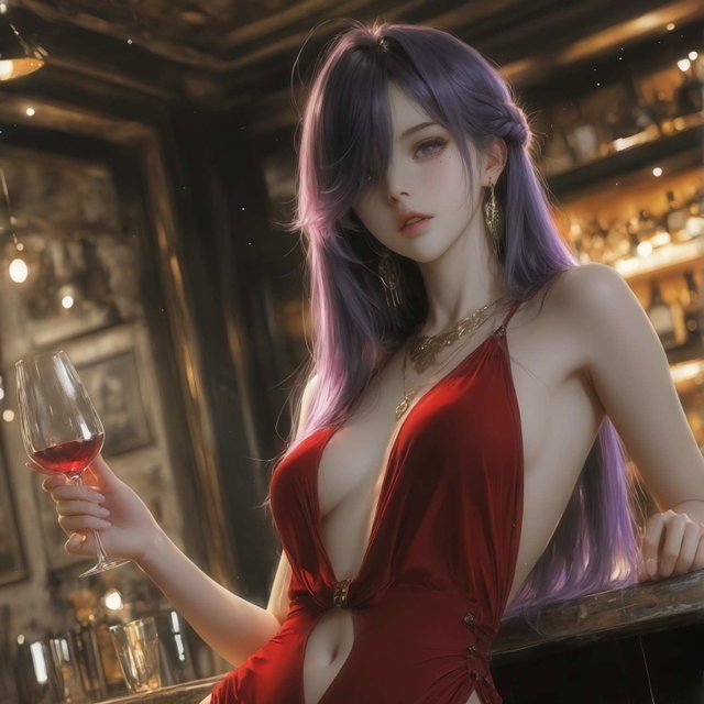 偶得新画风，给oc跑个套图-303p