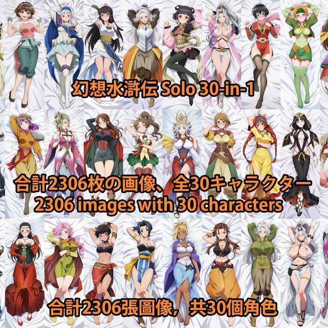  幻想水滸伝 Solo 30-in-1 画像2306枚 海外版