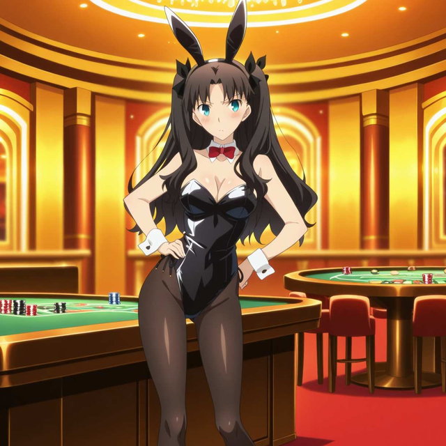 遠坂凛兔女郎x衛宮士郎/Tohsaka Rin Reverse Bunny