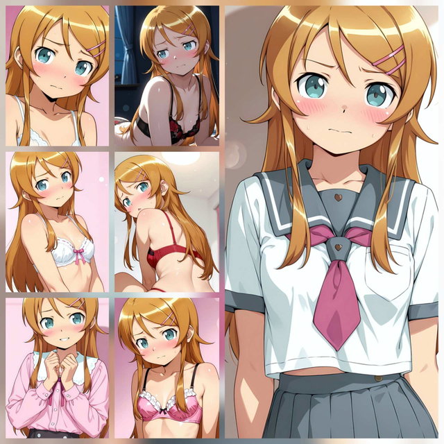 [AIイラストCG] 俺の妹がこんなにXXXなわけがない