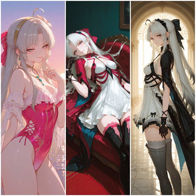 Carlotta (WuWa) - Opal Executor | 3 Outfits