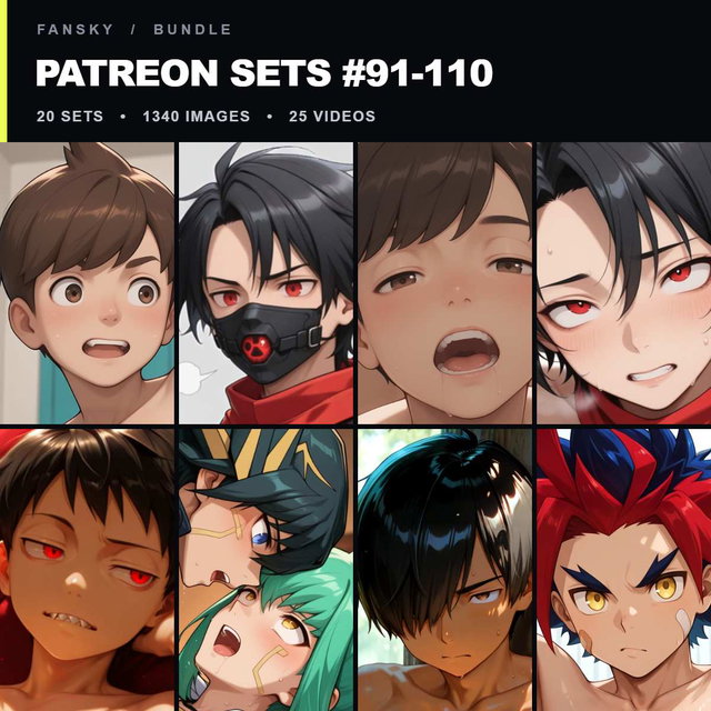 Patreon Sets #91 -110
