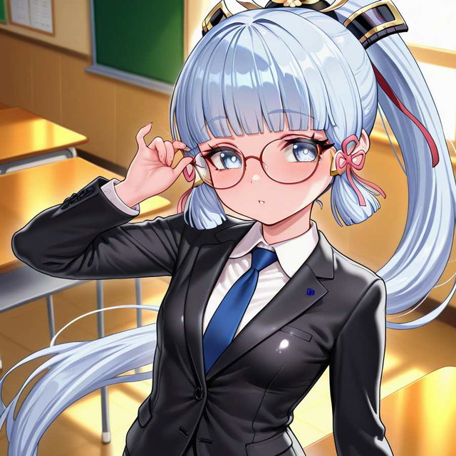 可爱女教师神里绫华小短篇