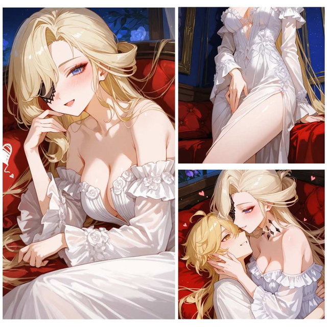 Signora [Rosalyne] (Genshin Impact) – After the Tea Party 【50 pics in ZIP】