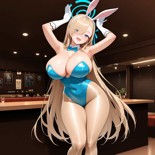 AI@一ノ瀬アスナ(ブルーアーカイブ)/パンスト娘