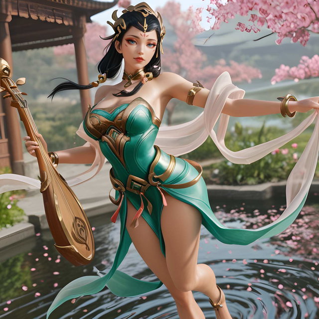 【乱】王者荣耀 杨玉环 操孕 - 664张&1个视频