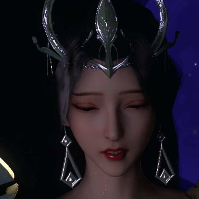 月光下的柳神