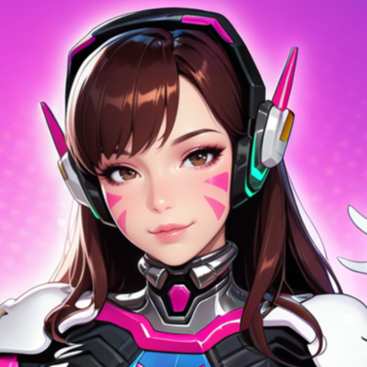 守望先锋D.Va 113页图集 D.Va from Overwatch 113p