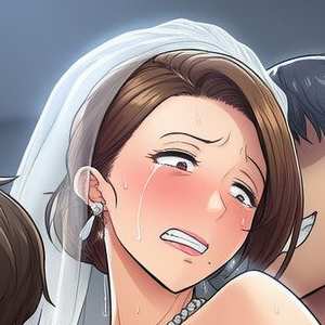 白丝婚纱母
