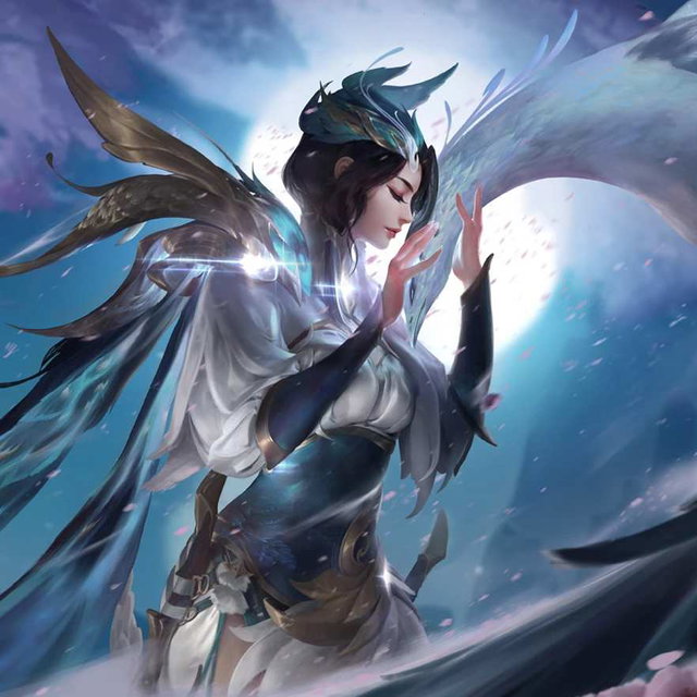 虞姬云霓雀翎