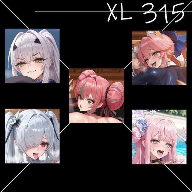 Supplementary XL314~318: Contains:4875 images/補正XL314~318：4875枚の画像を含む