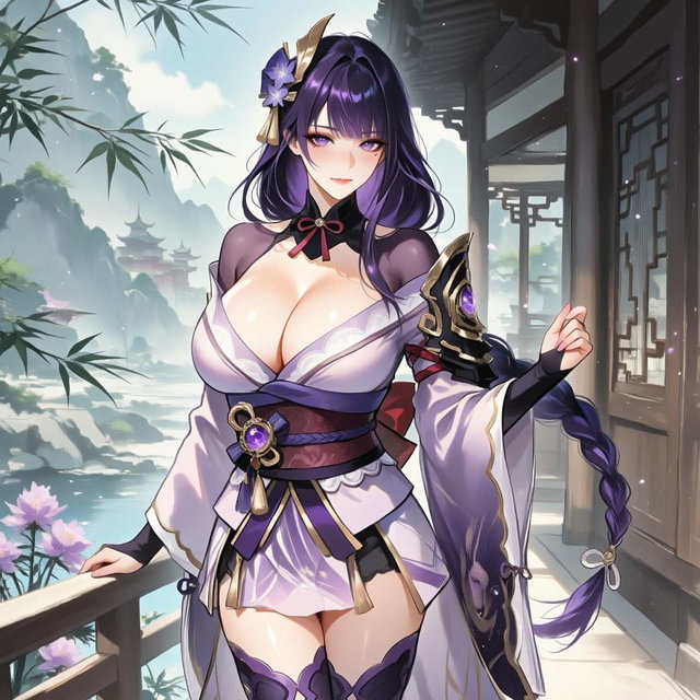 原神 雷神 雷电将军 172P