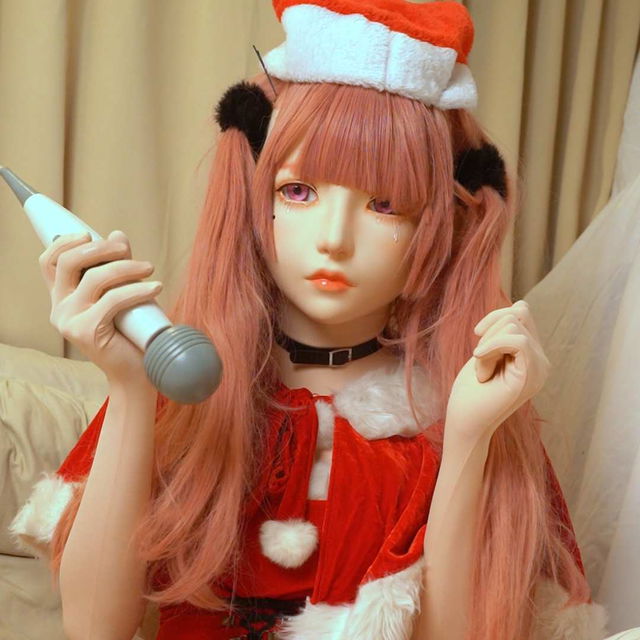 【202512-3】唄噜的聖誕小洋裝💦💦 /十二月份着ぐるみ動画/kigurumi video  ♥【無修正】