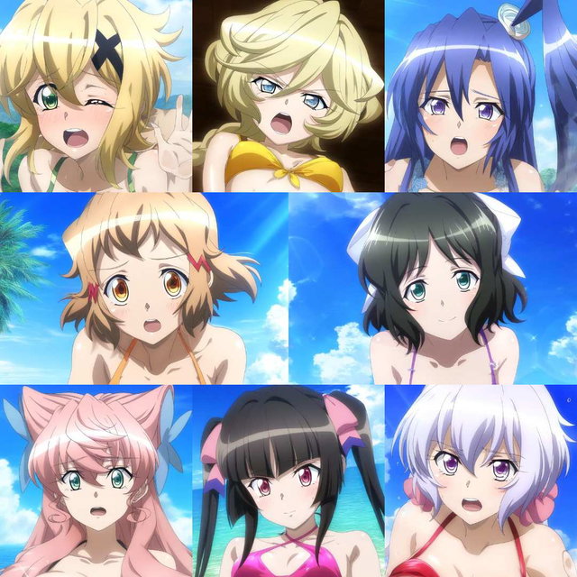シンフォギア海ビキニ詰め合わせ (348P)