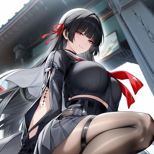 【配图小说】关于抖S学姐千咲打扮愈发涩涩被下克上反杀还准备做送妈大孝女这件事（插画丝袜水光感特化）莉音X千咲第一作！