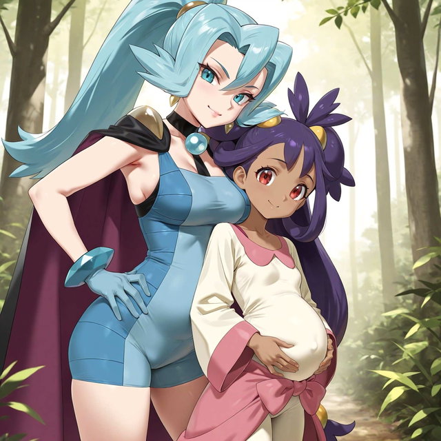 Clair x Iris (futa)