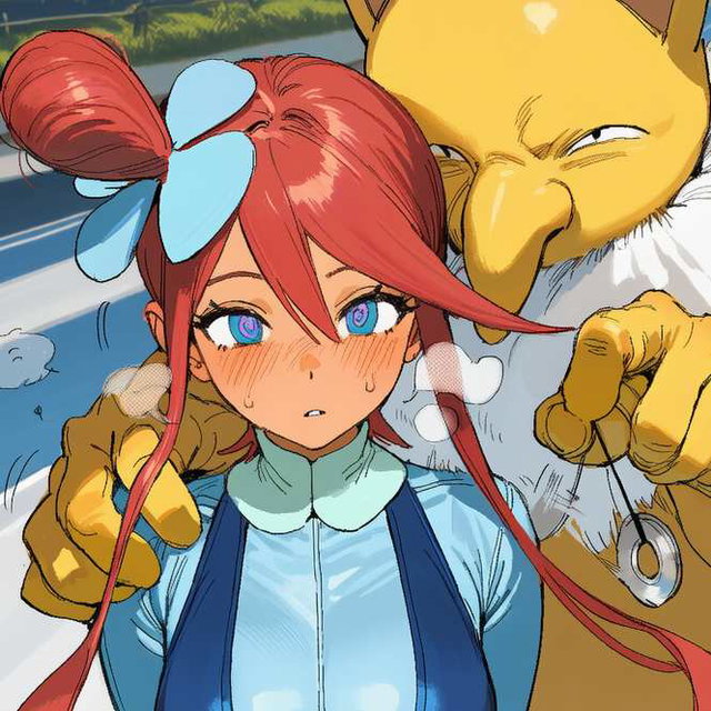 Skyla (Pokemon) R-18 runway