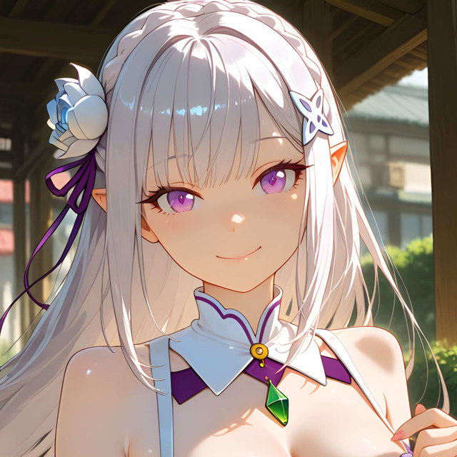 【2k】【純愛】【ボテ腹妊娠】 エミリア / Emilia