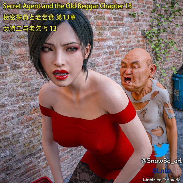 女特工vs老乞丐 第十三章（Agent vs beggar 13）（中文，English，日本语）